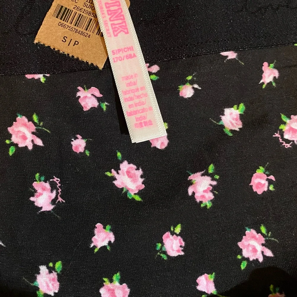 2 Pink Victoria ’s Secret cotton boyshort panties bundle pink Panties floral